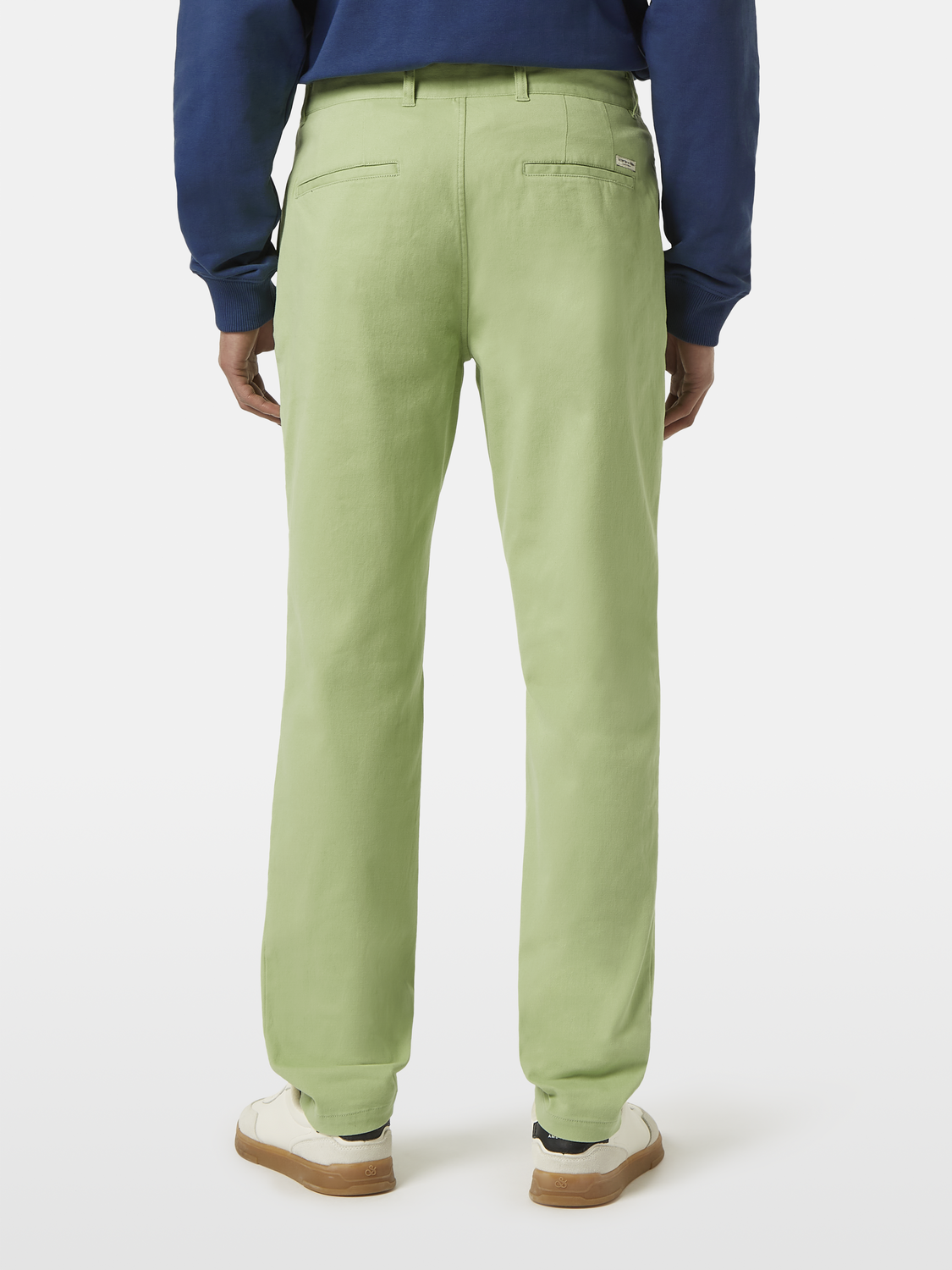 Stuart Washed Cotton-Blend Twill Chino