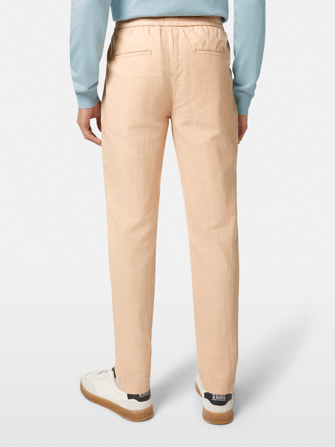 Warren Cotton-Linen Twill Jogger – Scotch & Soda Warren Cotton-Linen Twill Jogger – Scotch & Soda