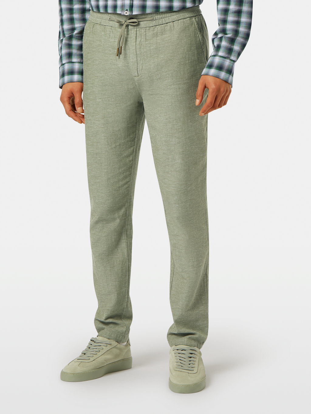 Warren Cotton-Linen Twill Jogger