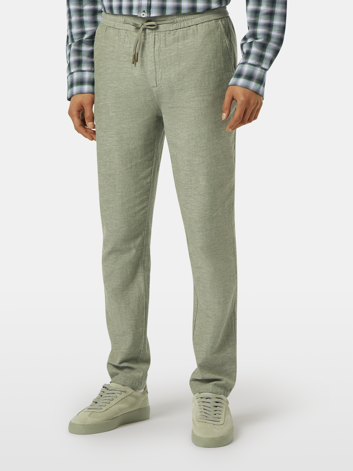 Warren Cotton-Linen Twill Jogger
