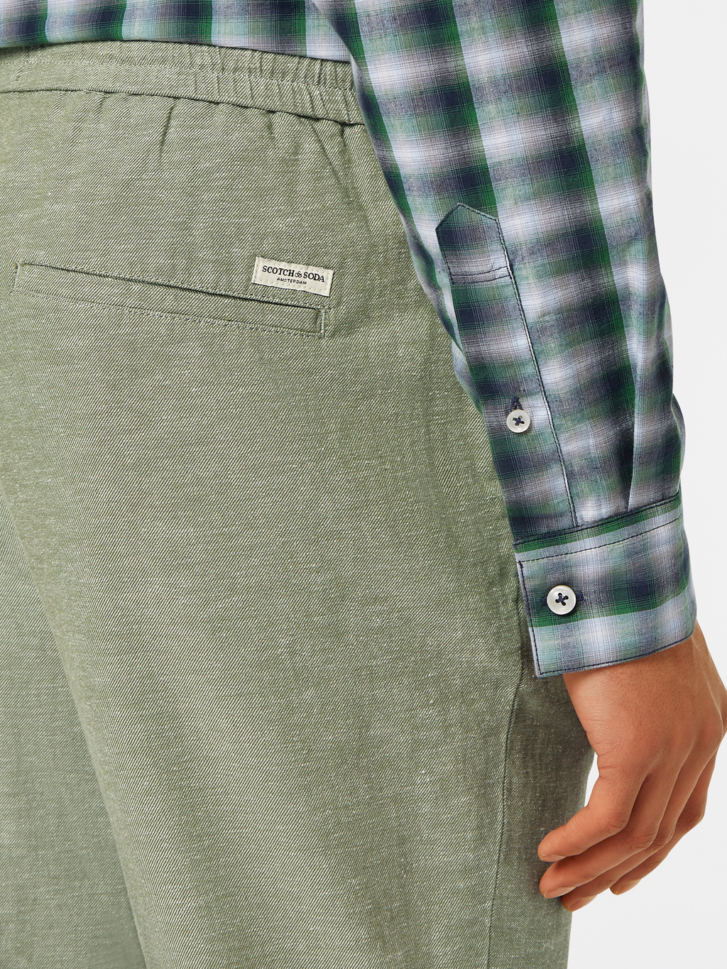 Warren Cotton-Linen Twill Jogger