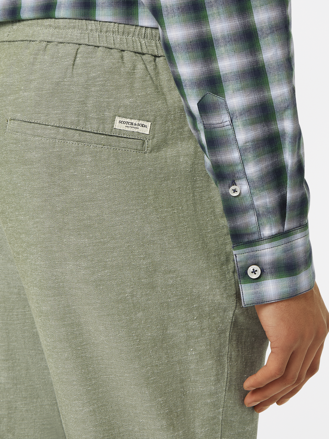 Warren Cotton-Linen Twill Jogger