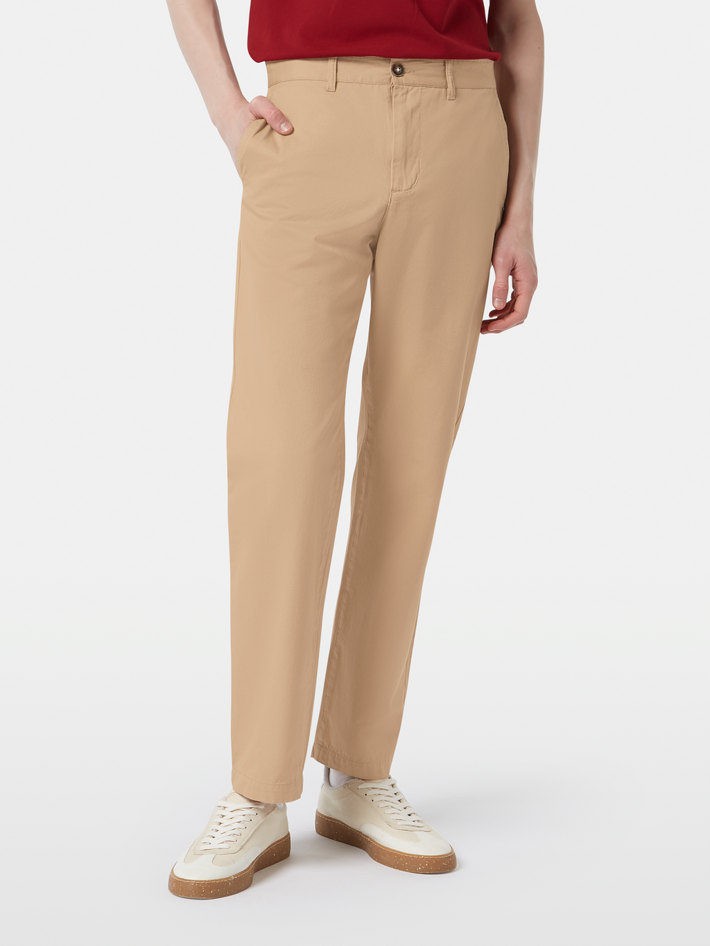 Clarke Cotton Twill Straight Fit Chino