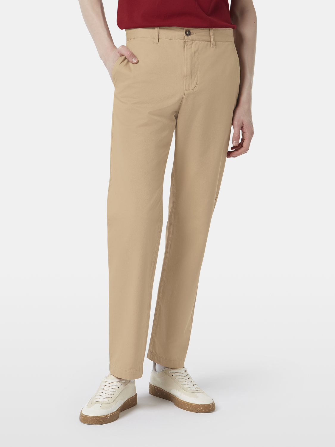 Clarke Cotton Twill Straight Fit Chino