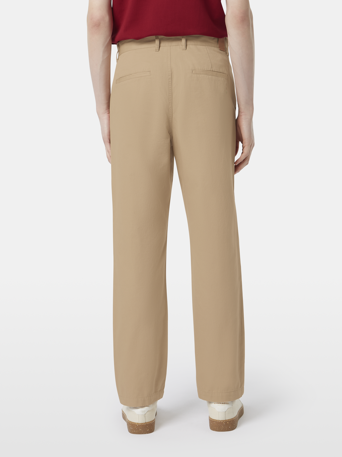 Clarke Cotton Twill Straight Fit Chino