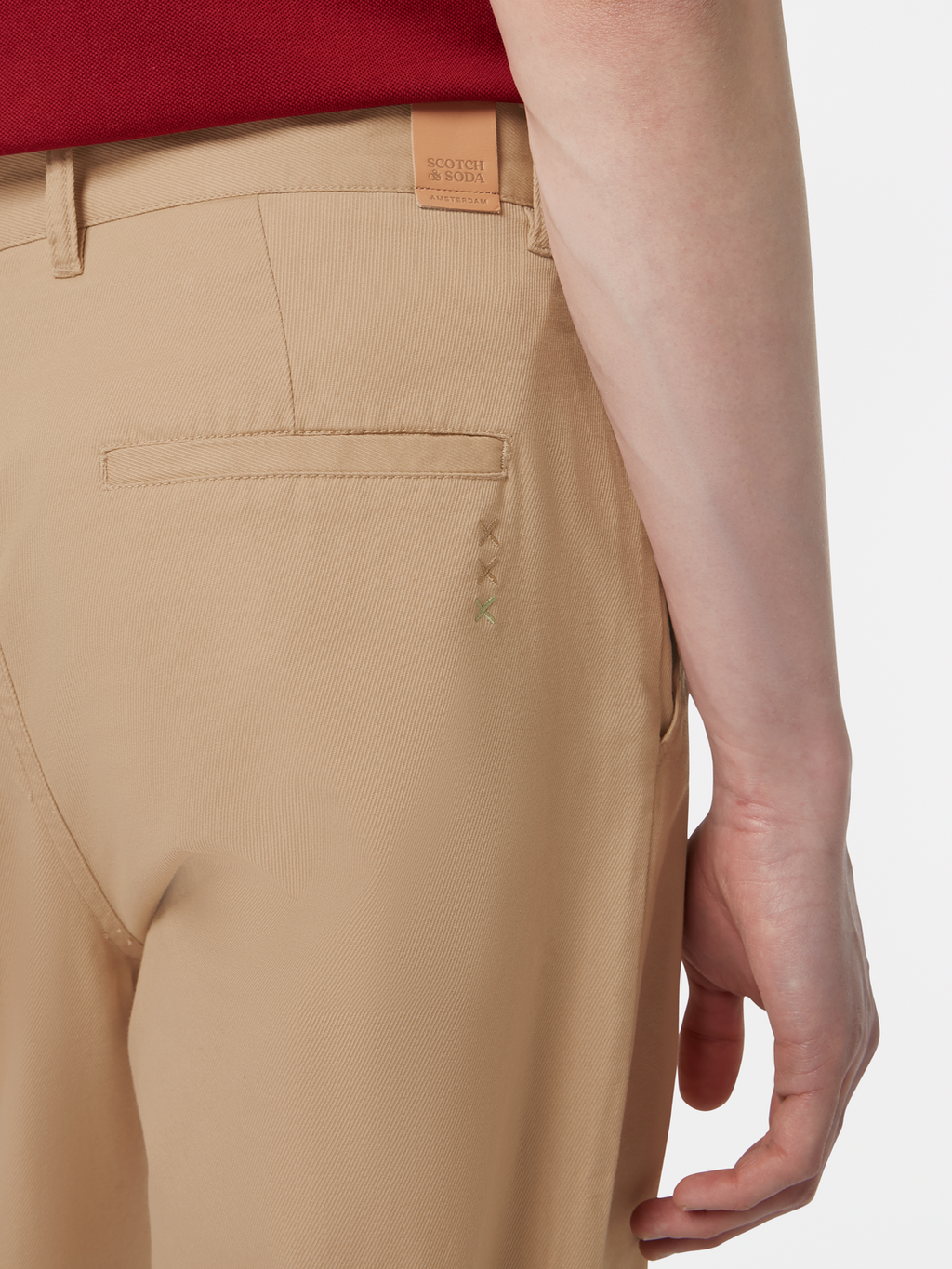 Clarke Cotton Twill Straight Fit Chino