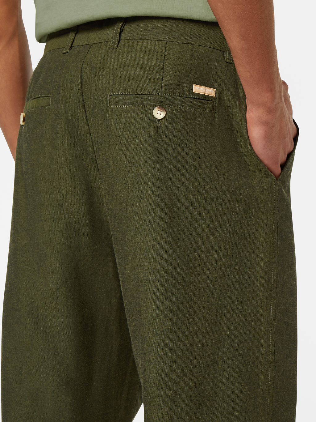 Otis Linen-Blend Chino