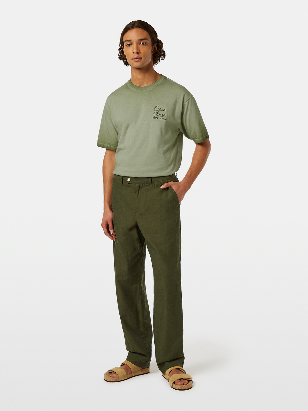 Otis Linen-Blend Chino