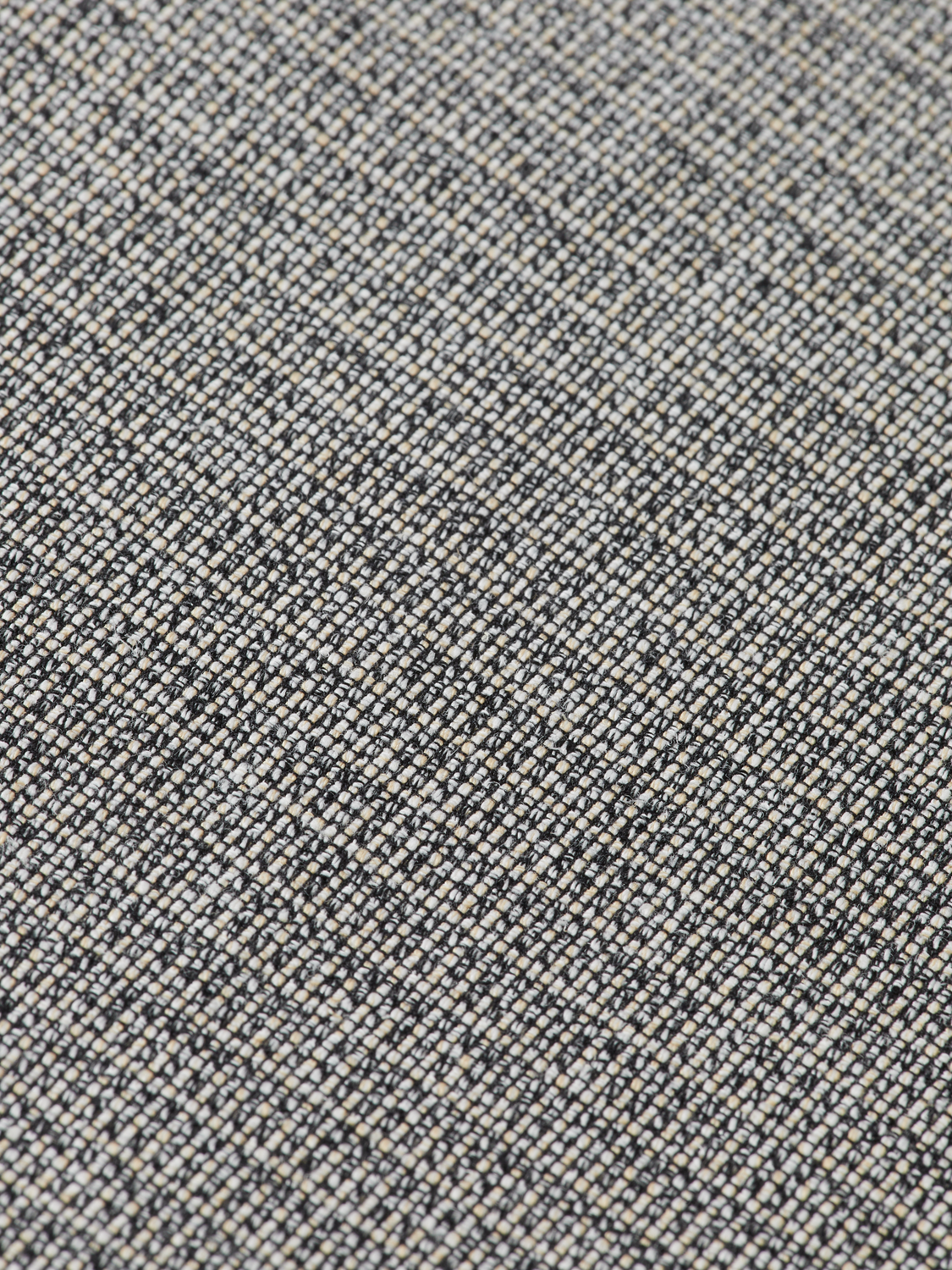 Basket-Weave Wide Fit Cotton-Linen Chino