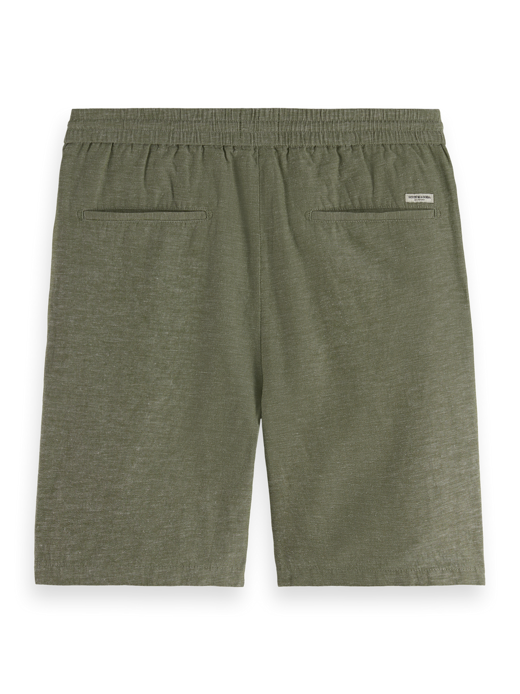Fave Cotton-Linen Twill Bermuda