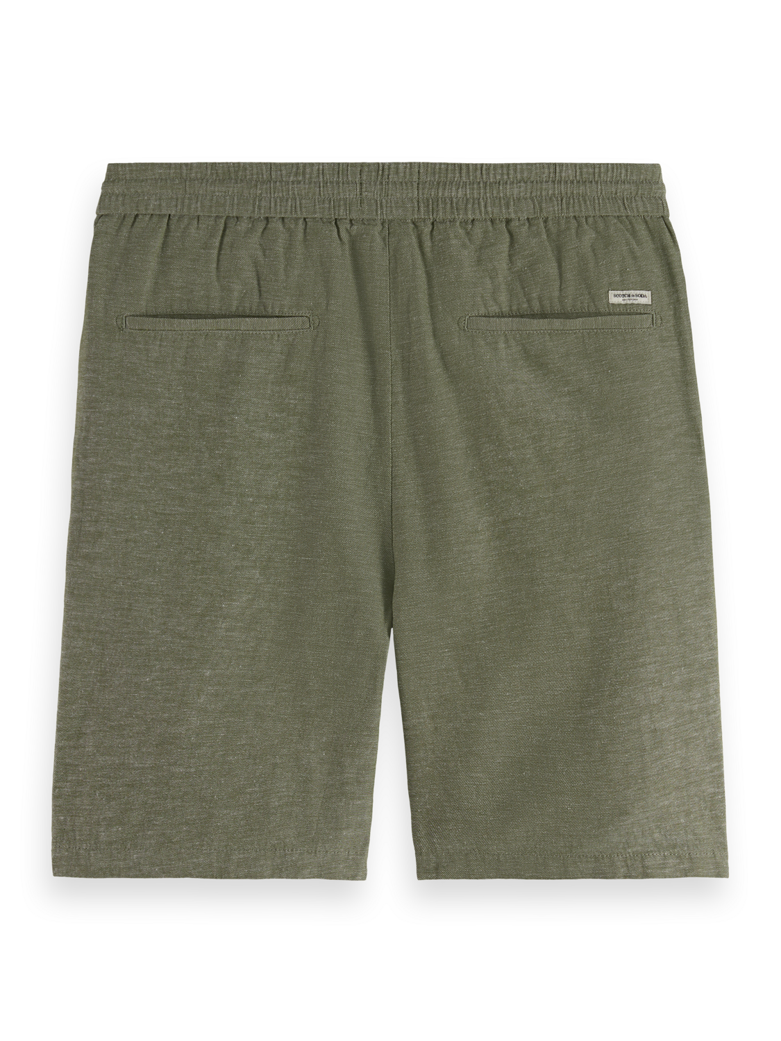 Fave Cotton-Linen Twill Bermuda