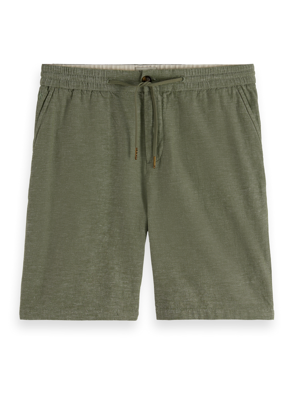 Fave Cotton-Linen Twill Bermuda