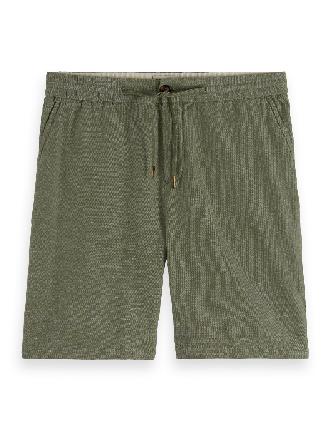 Fave Cotton-Linen Twill Bermuda