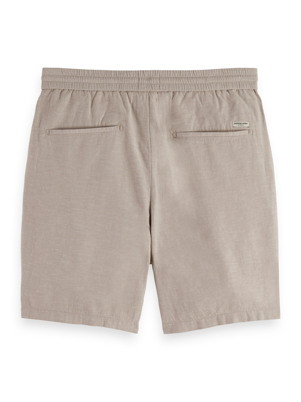 Fave Cotton-Linen Twill Bermuda