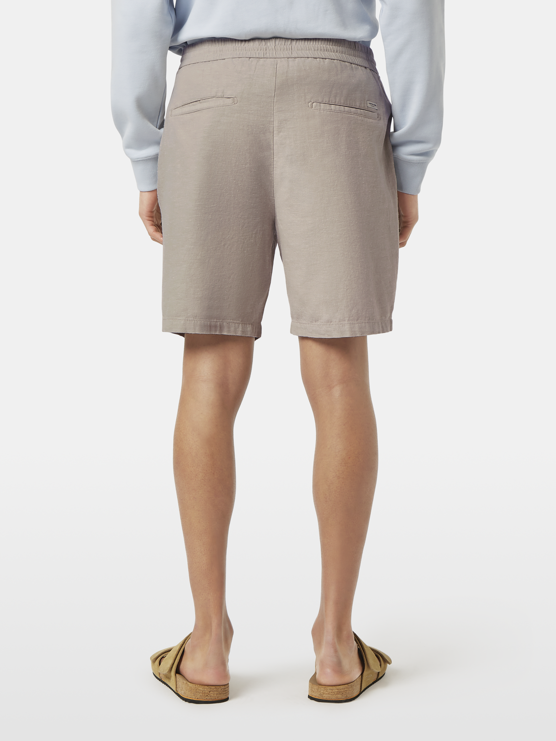 Fave Cotton-Linen Twill Bermuda