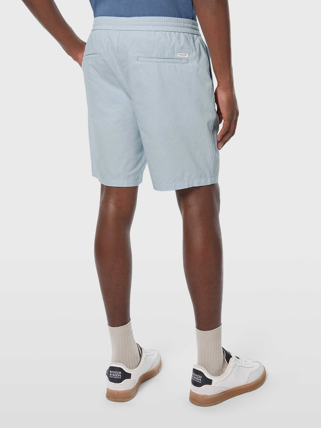 Fave Cotton-Linen Twill Bermuda