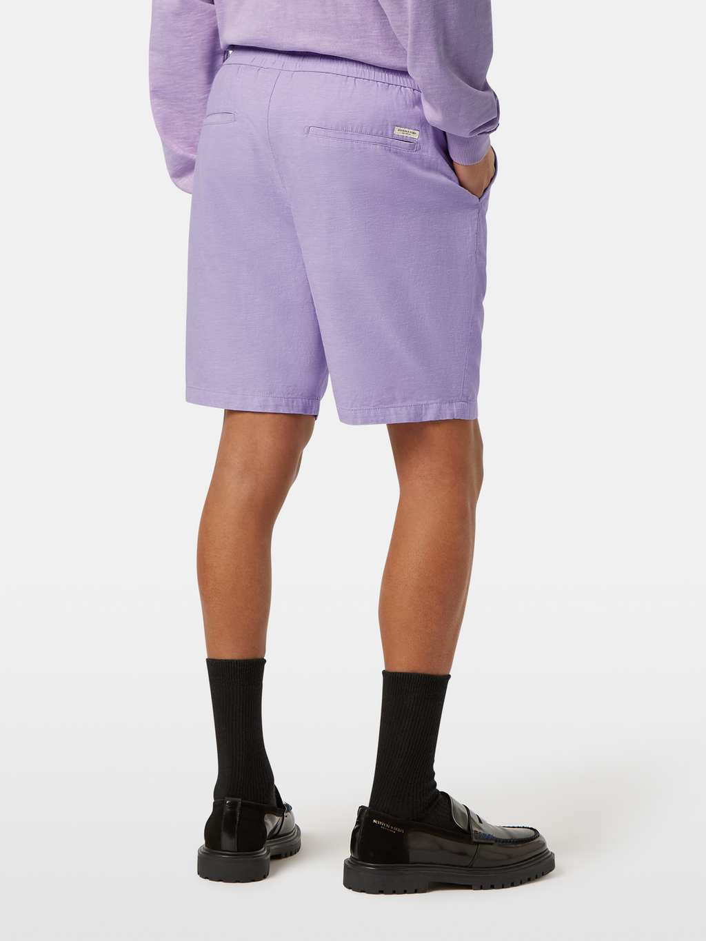 Fave Cotton-Linen Twill Bermuda