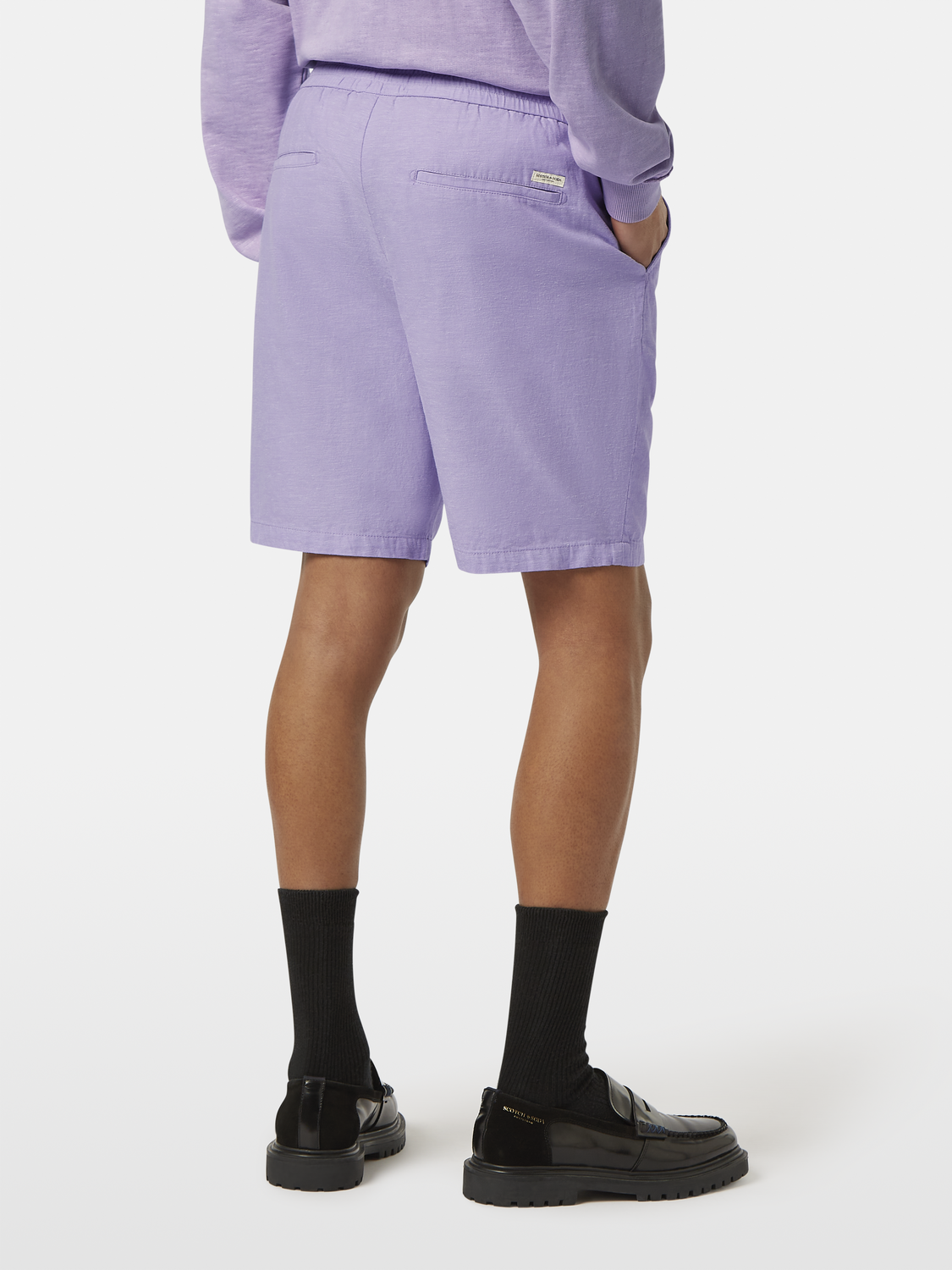 Fave Cotton-Linen Twill Bermuda