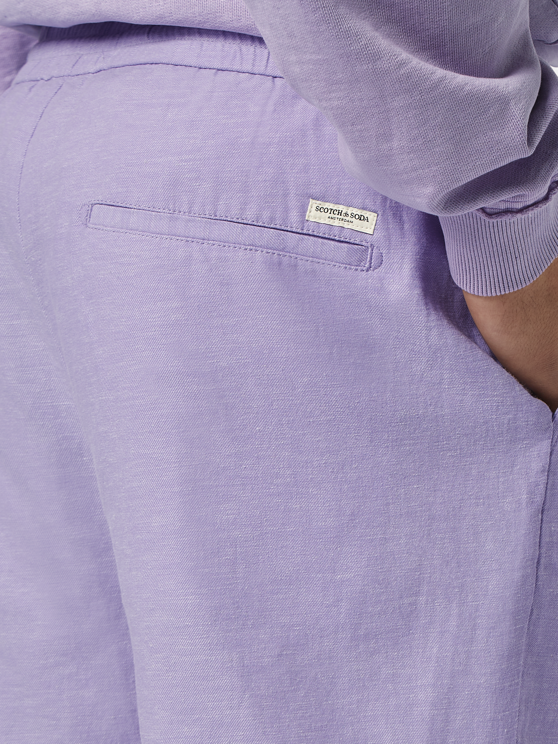 Fave Cotton-Linen Twill Bermuda