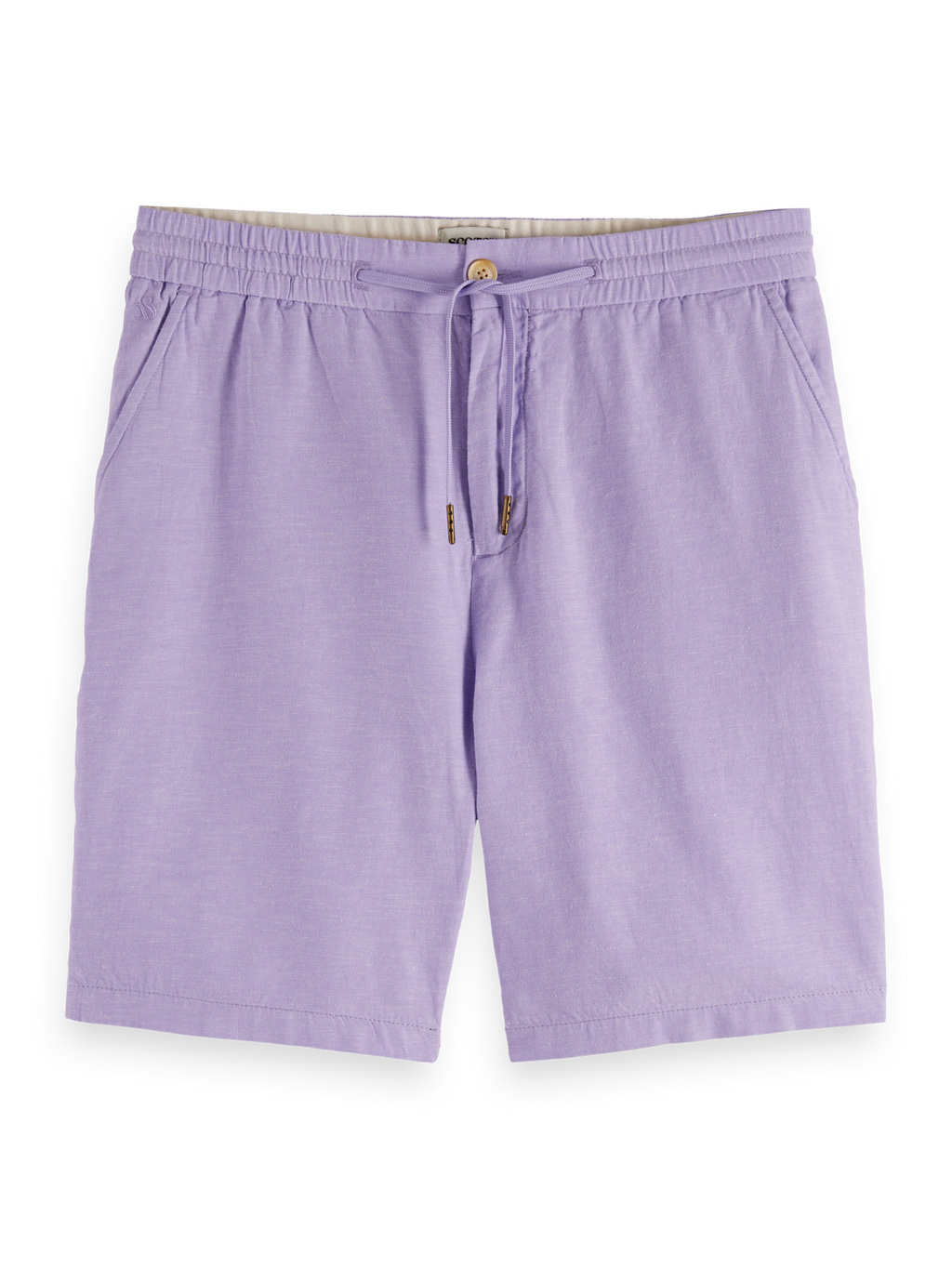 Fave Cotton-Linen Twill Bermuda