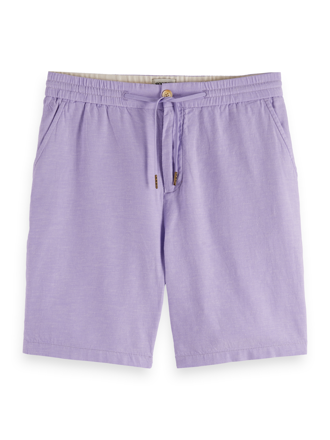 Fave Cotton-Linen Twill Bermuda