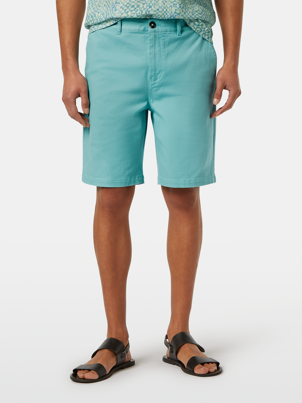 Stuart Washed Cotton-Blend Twill Chino Short