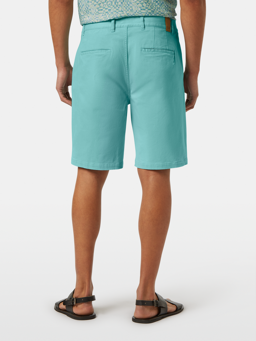 Stuart Washed Cotton-Blend Twill Chino Short