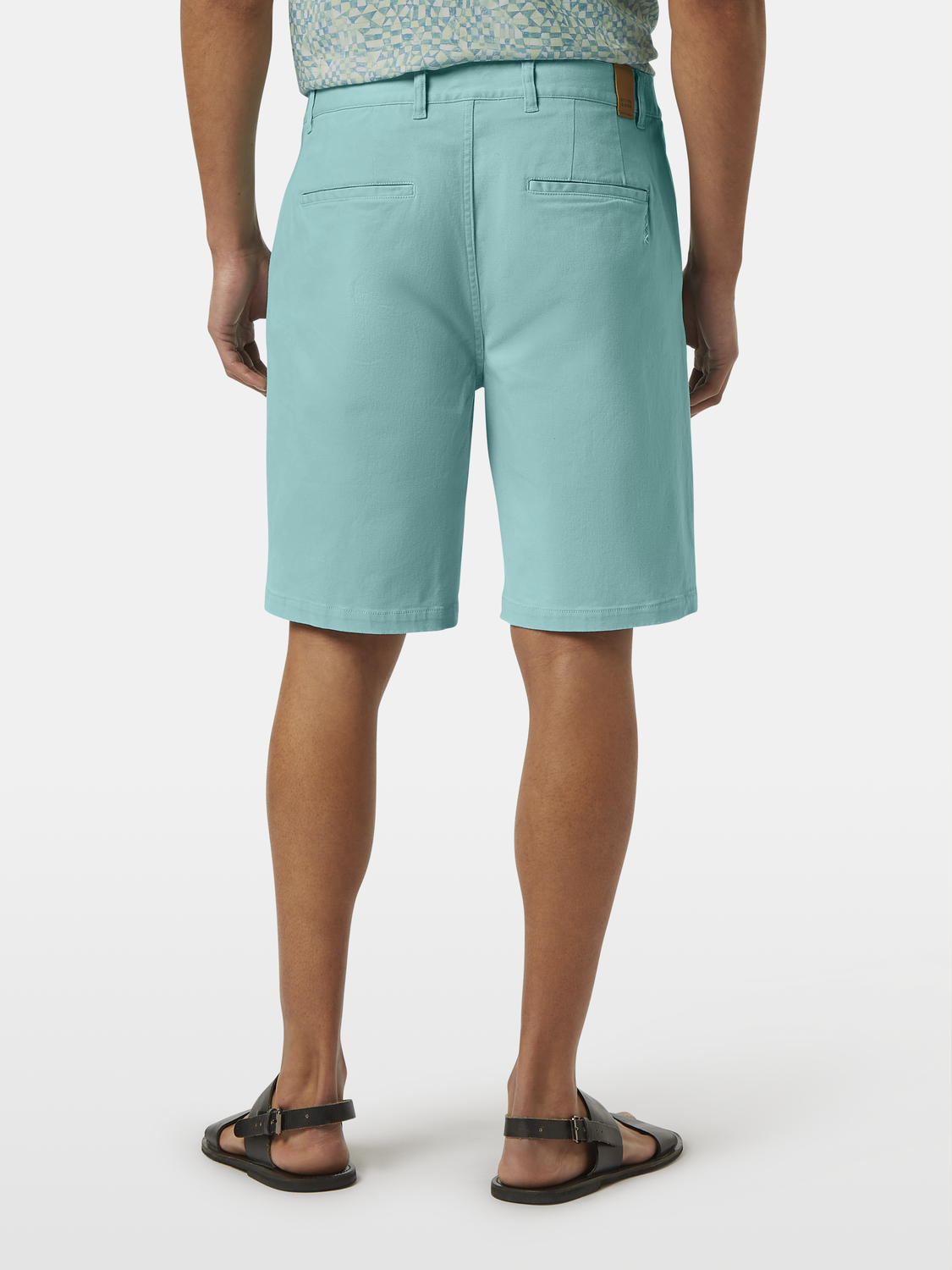 Stuart Washed Cotton-Blend Twill Chino Short