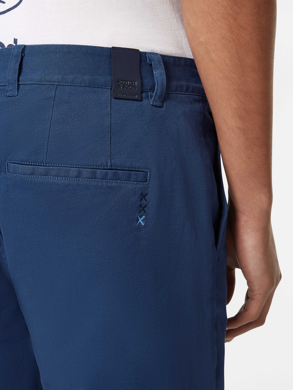 Stuart Washed Cotton-Blend Twill Chino Short