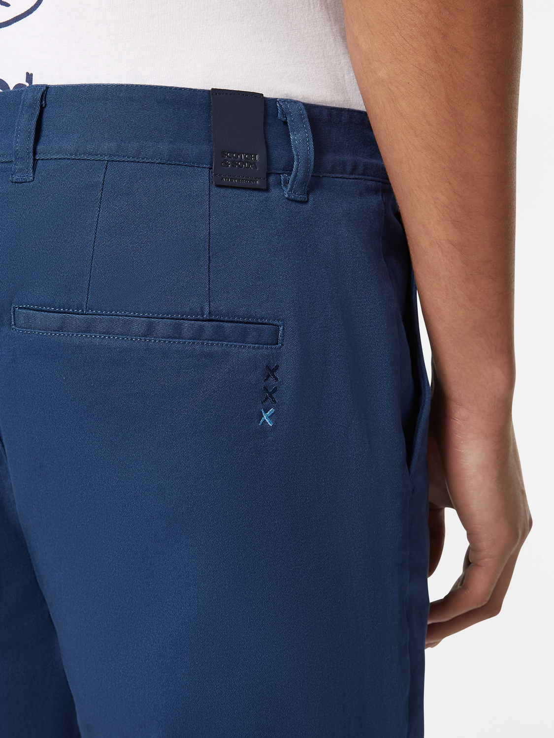 Stuart Washed Cotton-Blend Twill Chino Short