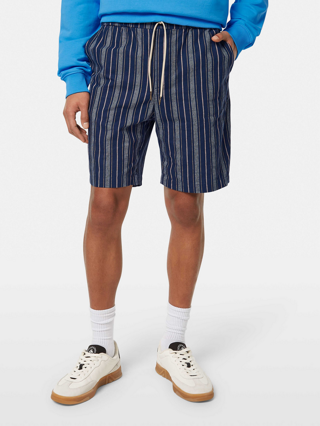 Fave Relaxed Fit Cotton-Linen Bermuda Short