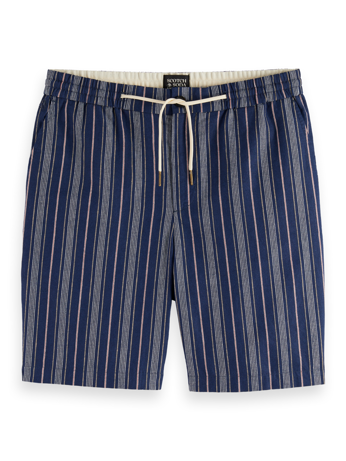 Fave Relaxed Fit Cotton-Linen Bermuda Short