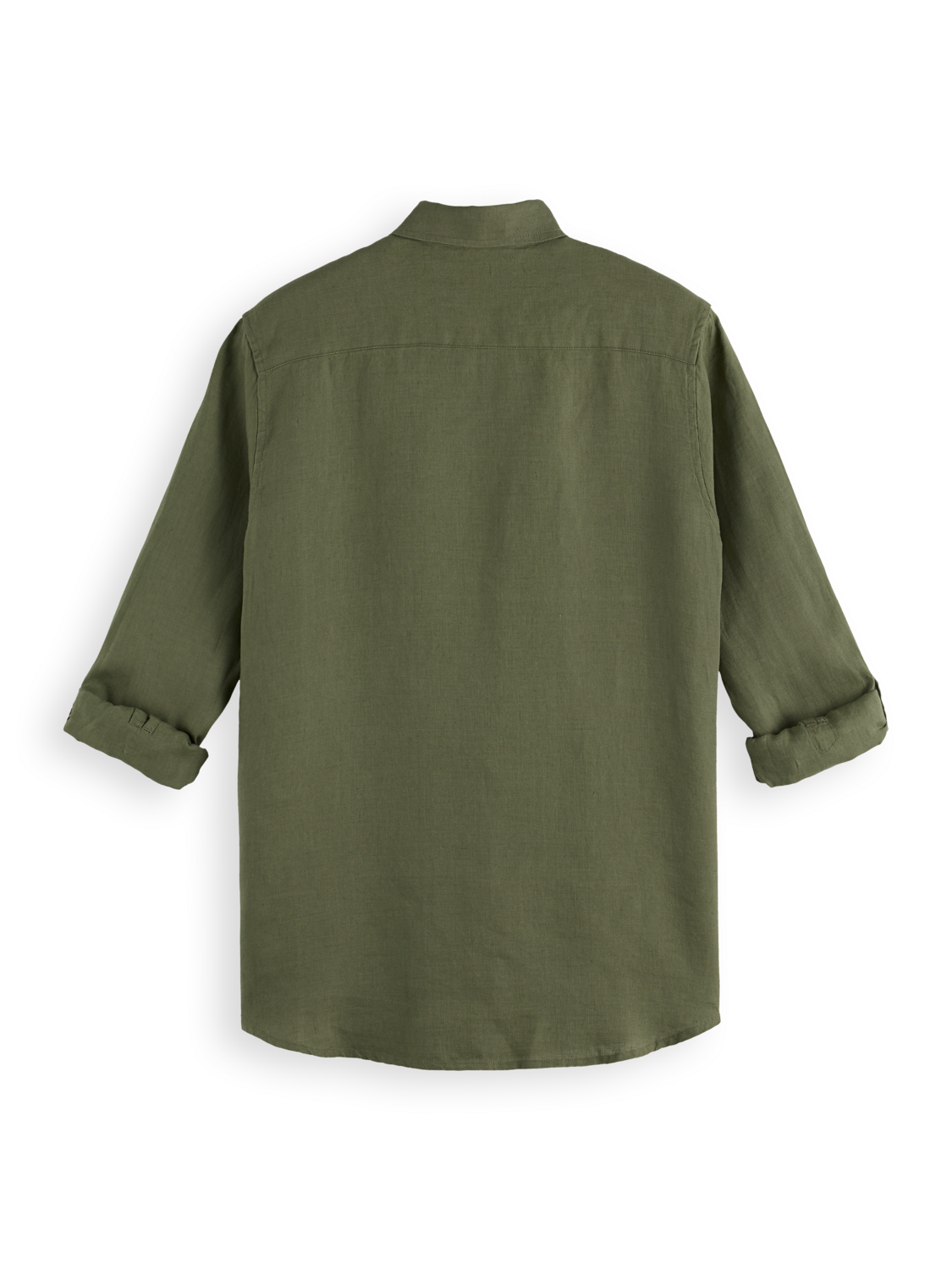 Regular-Fit Linen Button Down Shirt