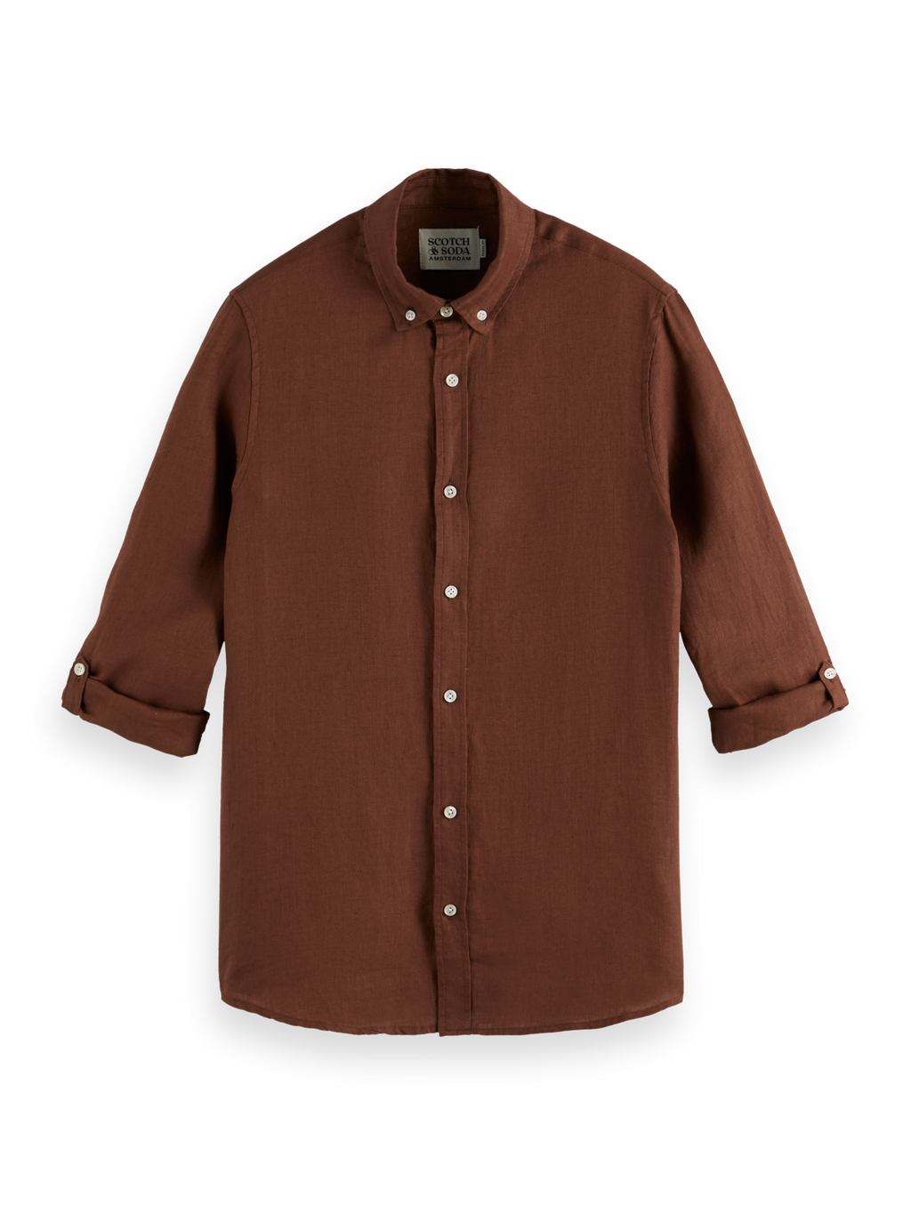 Regular-Fit Linen Shirt
