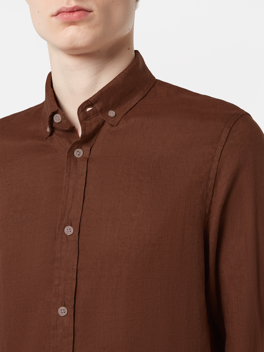 Regular-Fit Linen Shirt