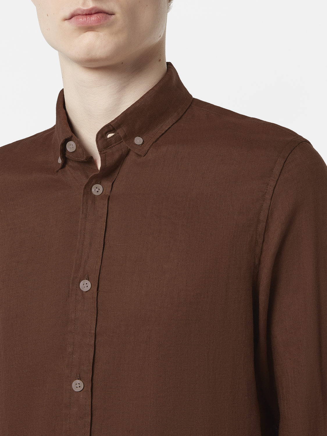 Regular-Fit Linen Shirt