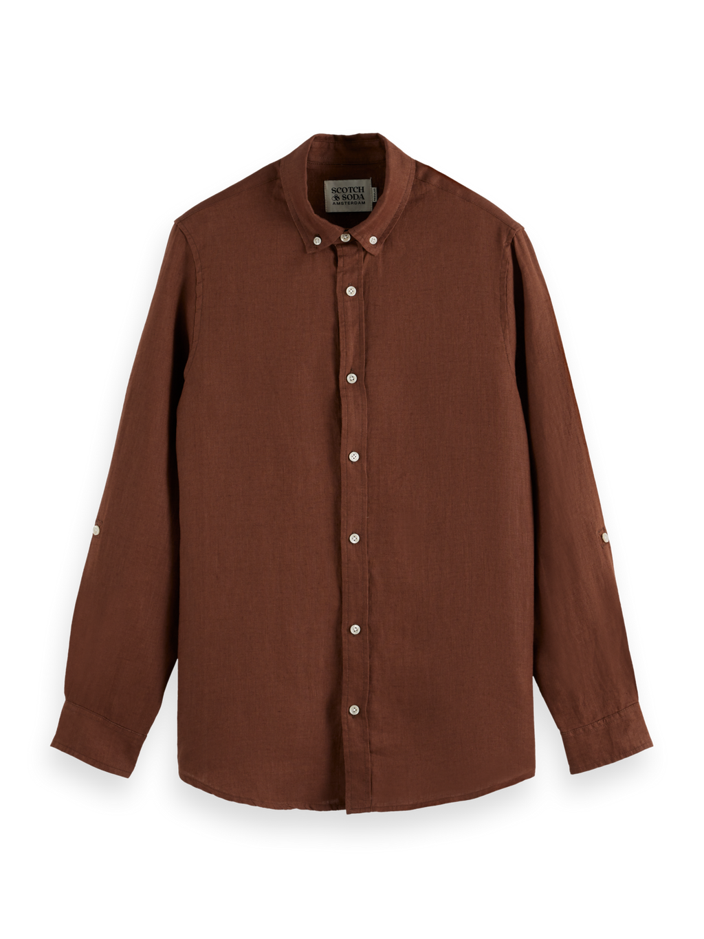 Regular-Fit Linen Shirt