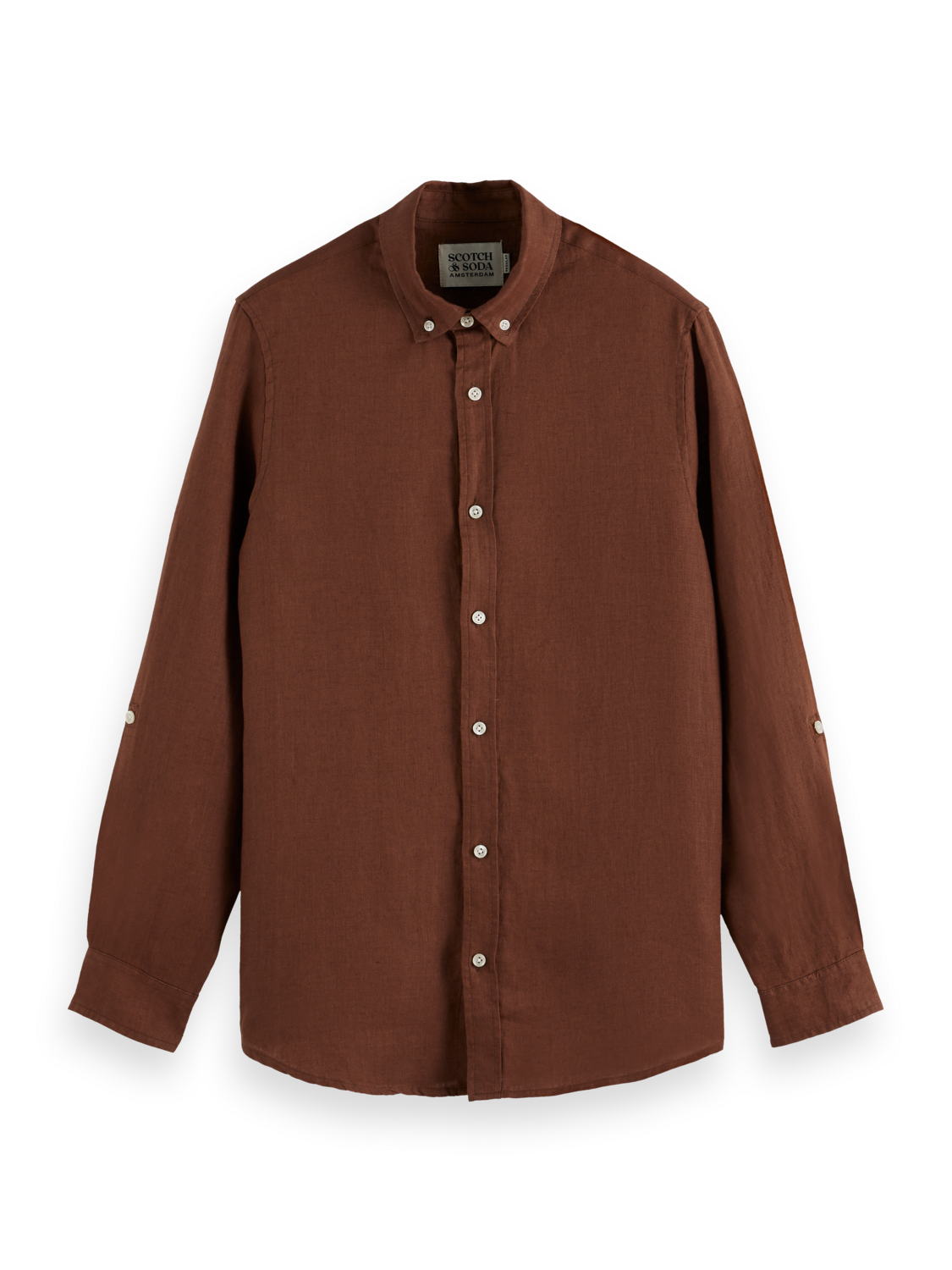 Regular-Fit Linen Shirt
