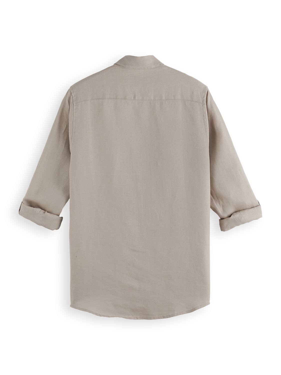 Regular Fit Linen Button Down Shirt