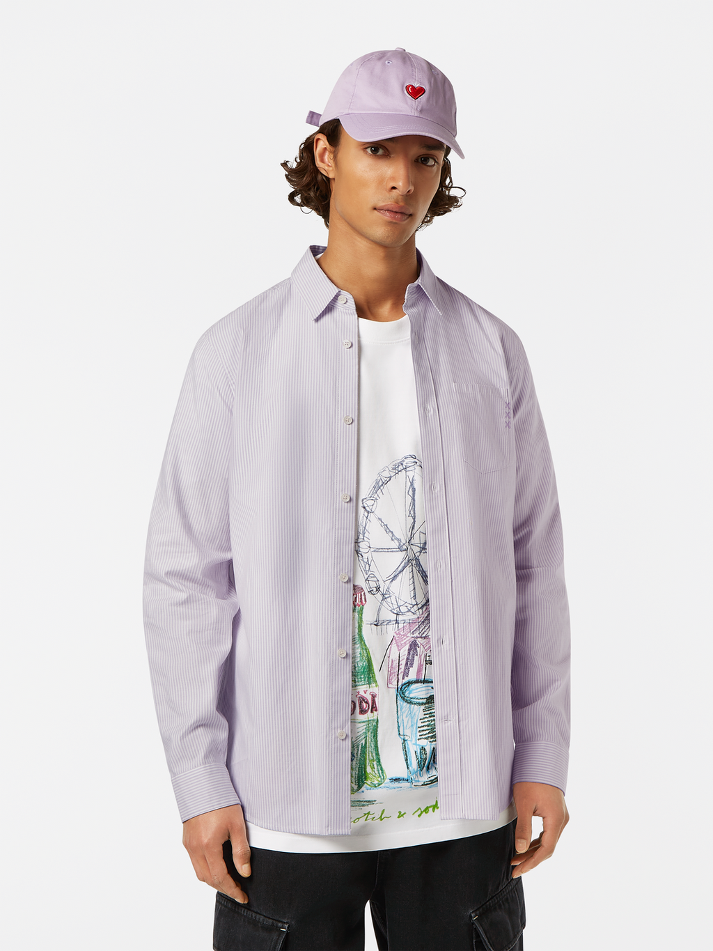 Regular Fit Striped Oxford Shirt