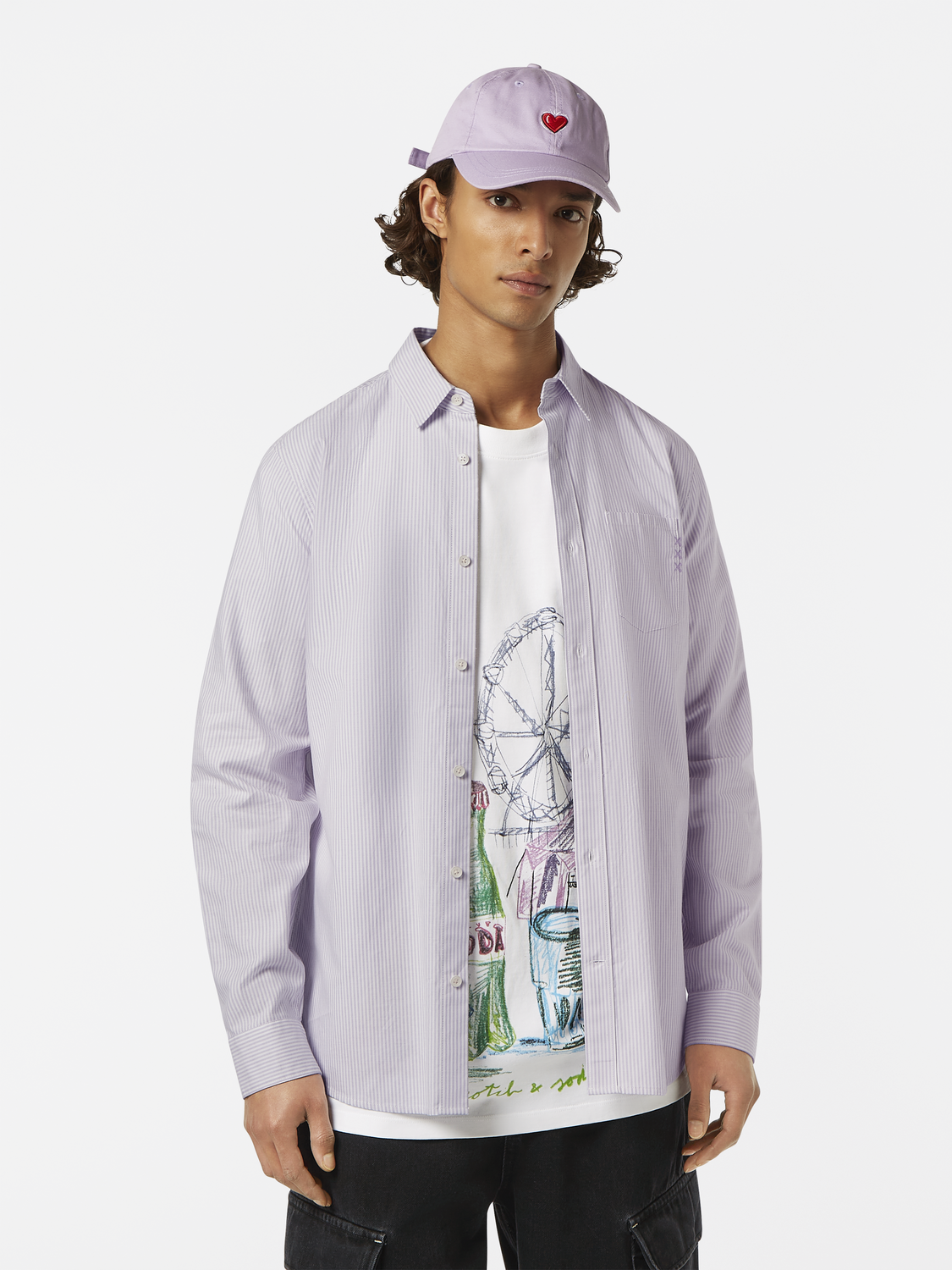 Regular Fit Striped Oxford Shirt