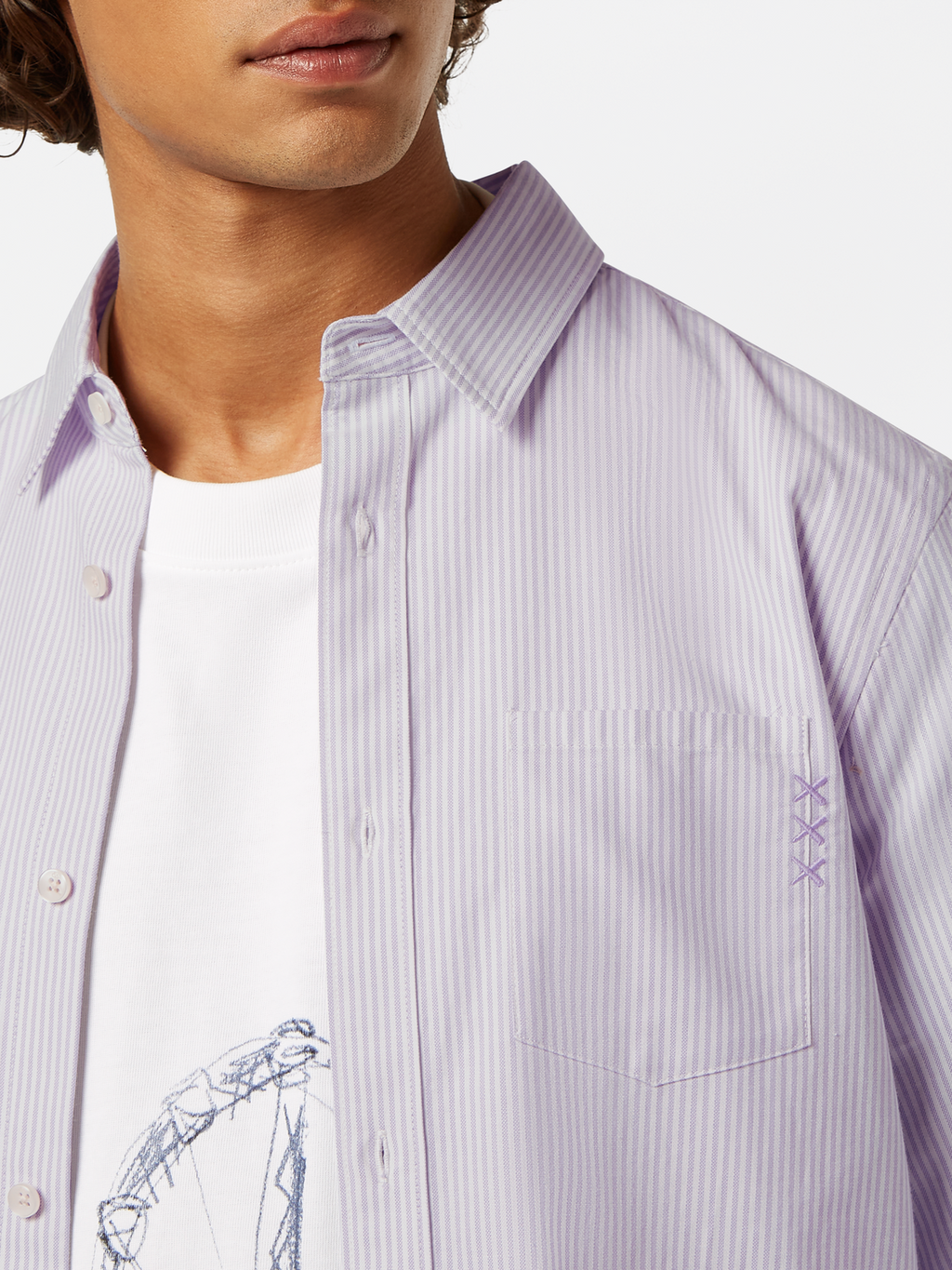 Regular Fit Striped Oxford Shirt