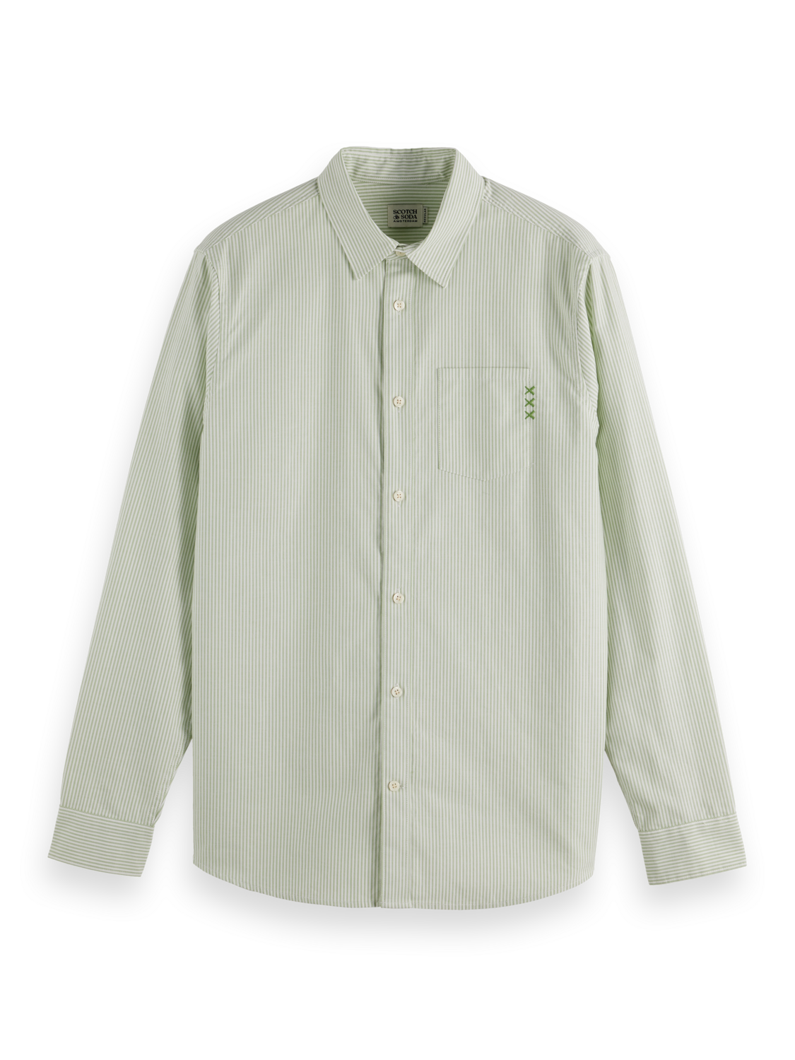 Regular Fit Striped Oxford Shirt