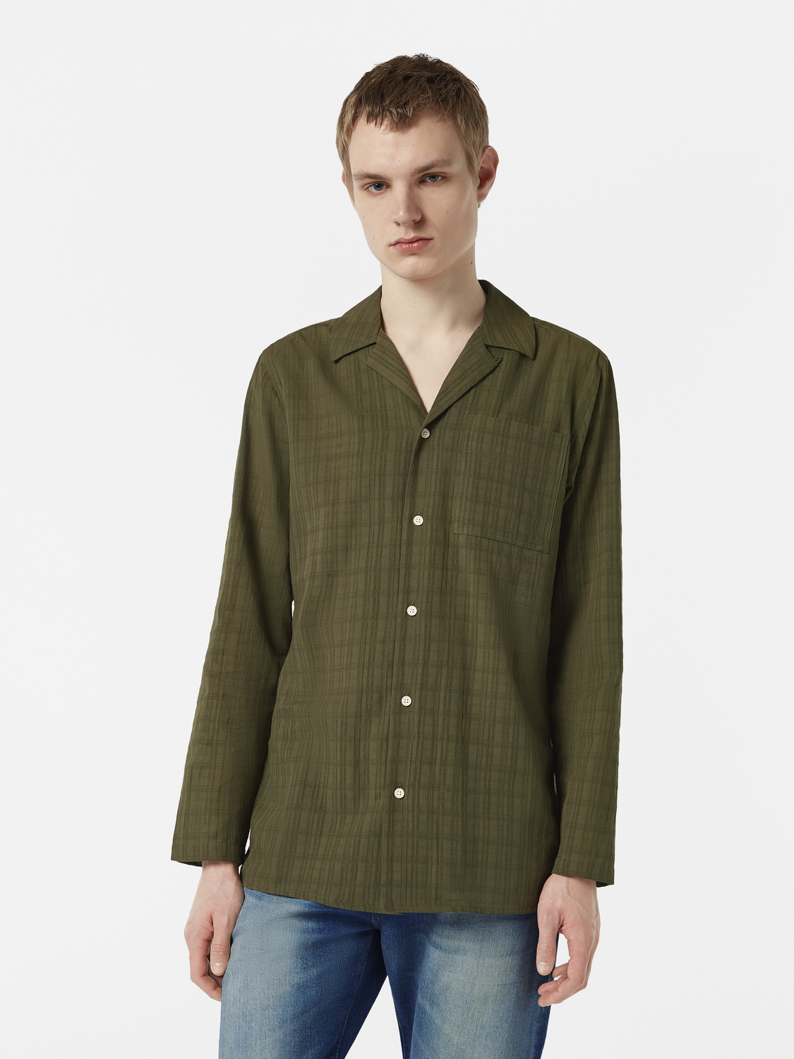Cotton Voile Regular-Fit Shirt