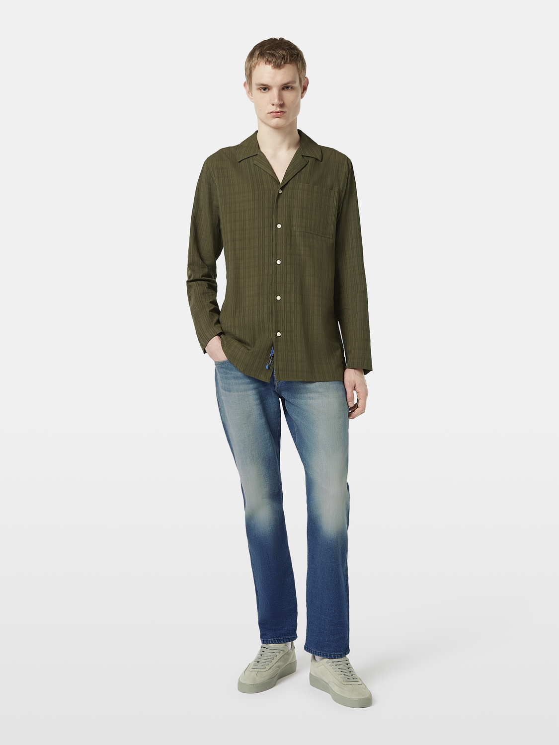Cotton Voile Regular-Fit Shirt