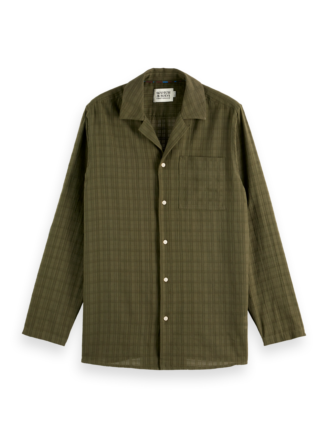 Cotton Voile Regular-Fit Shirt