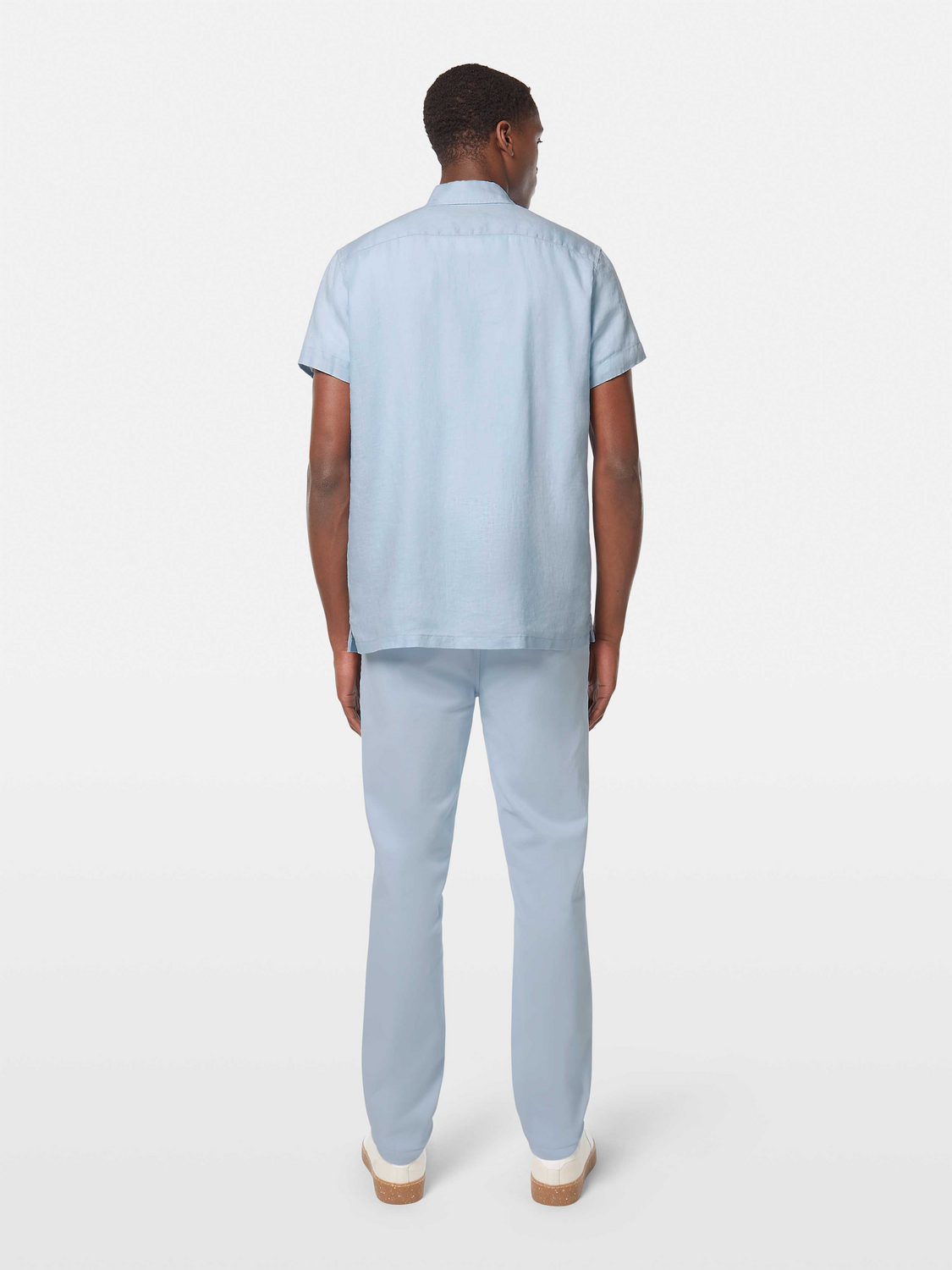 Regular-Fit Short-Sleeve Linen Shirt