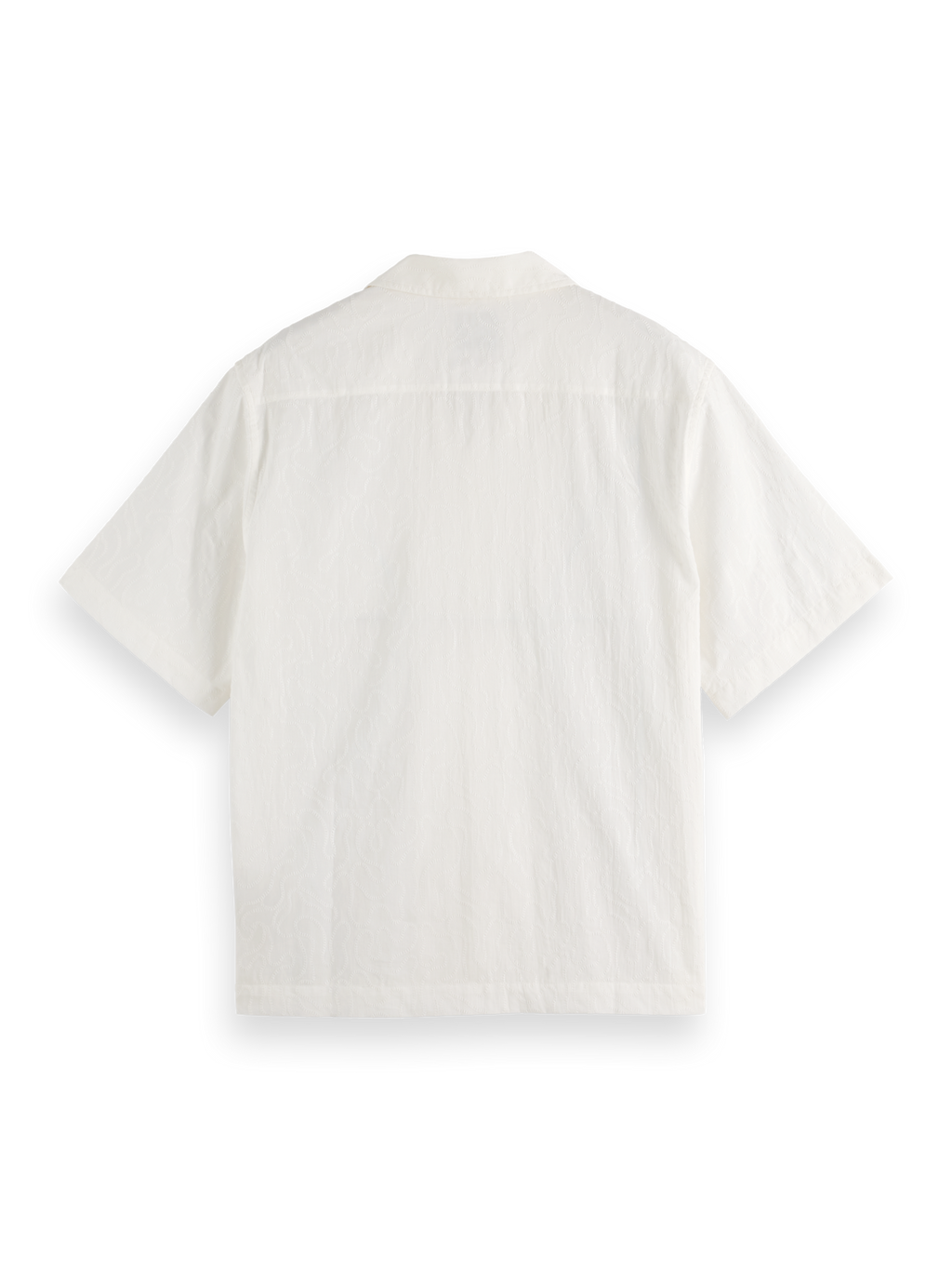 Embroidered Short Sleeve Relaxed-Fit Shirt