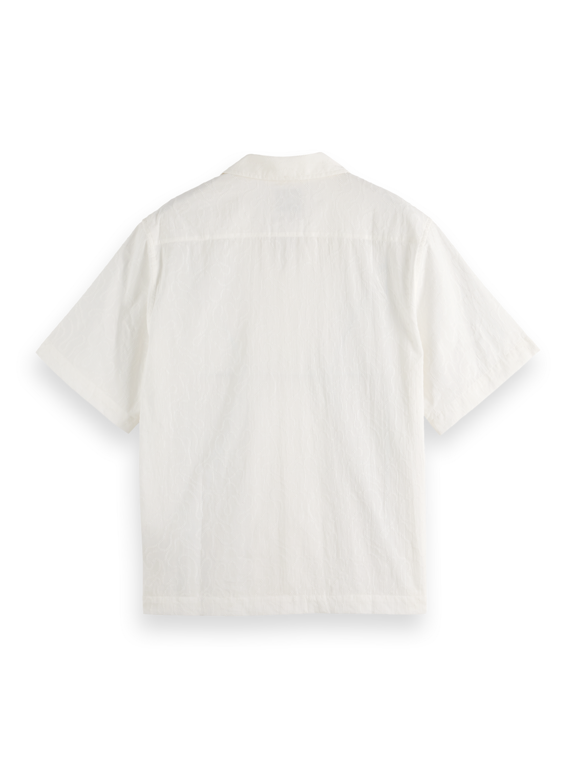 Embroidered Short Sleeve Relaxed-Fit Shirt