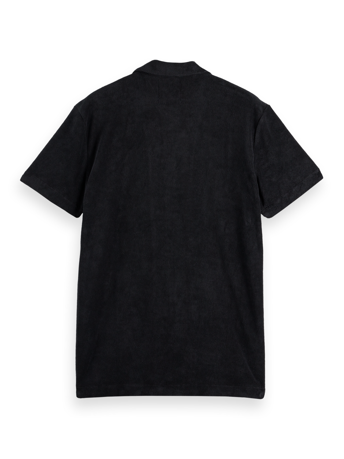 Short Sleeve Regular-Fit Terrycloth Shirt